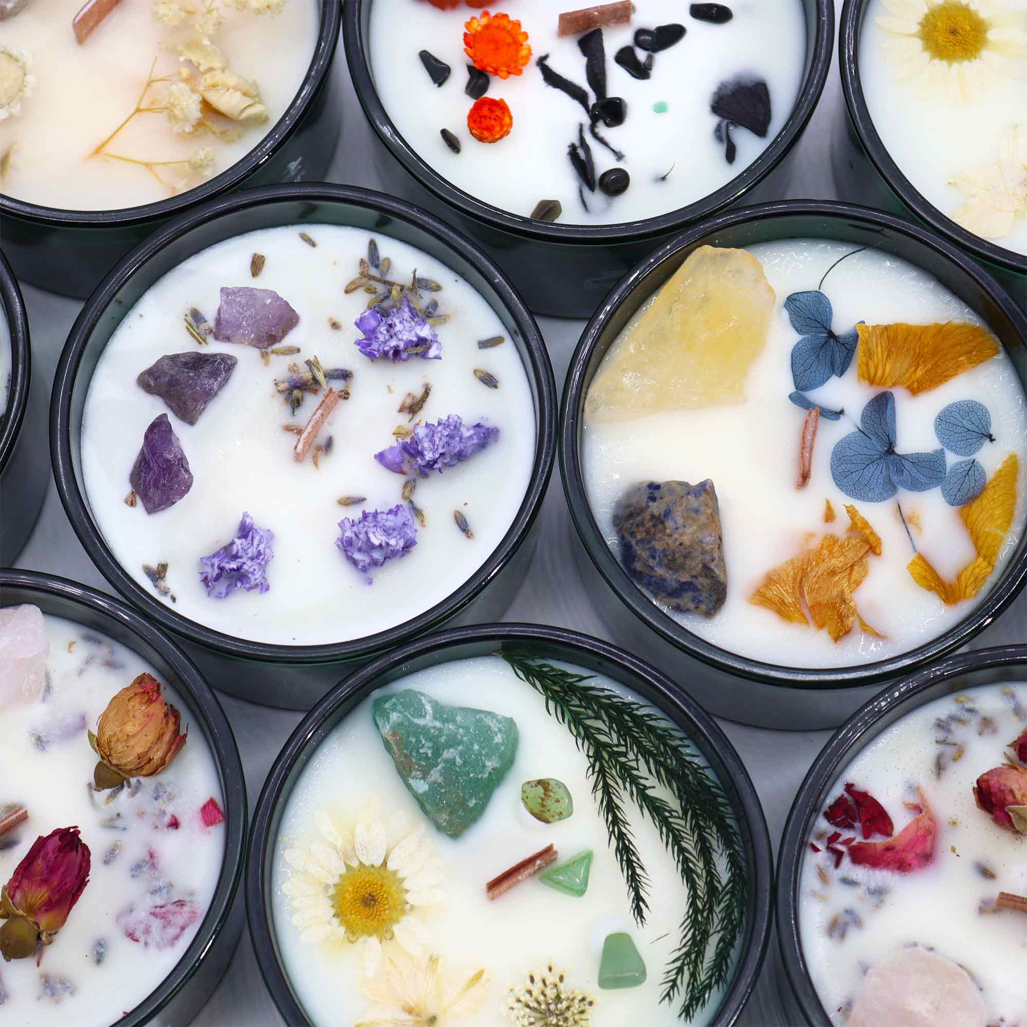 Hop Hare Crystal Candles